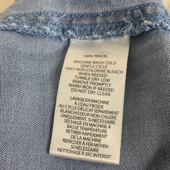 Beachlunchlounge Mallie Chambray Pull on Pants - Picture 8 of 12